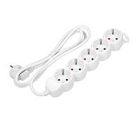 ORNO Regletas Enchufes 5 Tomas 1,5 Metros 2300W 10A