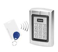 Orno ZS-802 - Candado de código resistente al agua con lector de tarjetas y lector de llaves sin contacto, memoria incorporada, color plateado