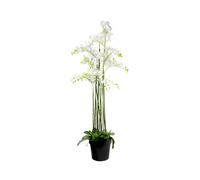 Orquídeas flor maceta artificial 157 cm. jumbo diámetro 27 cm.