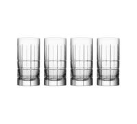 Orrefors 4 Vasos alargados Street 45 cl Transparente