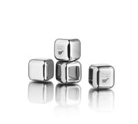 Orrefors Piedras para whisky City acero inoxidable