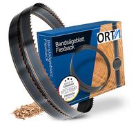 Orta - 3 unidades - 2320 x 13 x 0,65 x 4 ZpZ Flexback hojas de sierra | Cinta de sierra para madera blanda y dura, leña, así como plásticos y metales no ferrosos | para sierras de cinta Einhell TC-SB