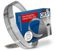 Orta - 3 unidades - 2360 x 20 x 0,90 x 10/14 ZpZ - Bi-metal M42 HSS | Hoja de sierra de cinta para acero, acero inoxidable, acero dulce... | Apto para Optimum, Holzmann, Epple, Bernardo, Huvema