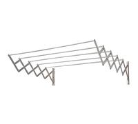Oryx 5160320 - Tendedero Extensible para Pared de Aluminio, 1,00 Metros