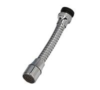 ORYX Atomizador Economizador Metalico Flexible con Adaptador Macho/Hembra