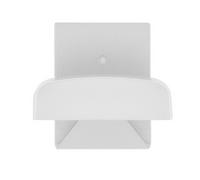 Oryx colgador percha adhesivo acero inoxidable color blanco