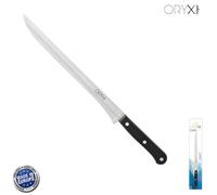 Oryx cuchillo grenoble jamonero hoja acero inoxidable 25 cm. negro