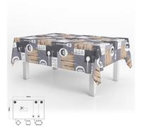 Oryx mantel hule rectangular cuisin impermeable antimanchas pvc 140 x