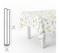 Oryx mantel hule rectangular flores amarillas. impermeable antimanchas