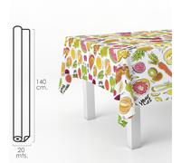 Oryx mantel hule rectangular frutas fantasia. impermeable antimanchas