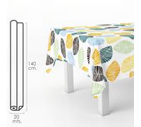 Oryx mantel hule rectangular hojas colores. impermeable antimanchas pv