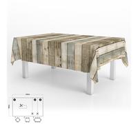 Oryx mantel hule rectangular tablones madera impermeable antimanchas p