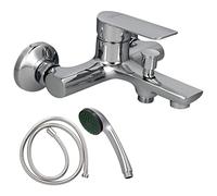 Maurer Grifo monomando Hamburgo bañera/ducha con cartucho cerámico Ø35 mm y flexo
