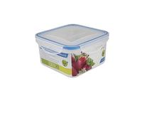 Oryx Hogar Recipiente hermético plástico cuadrado 1200 ml 15x15x8 (alt.) cm