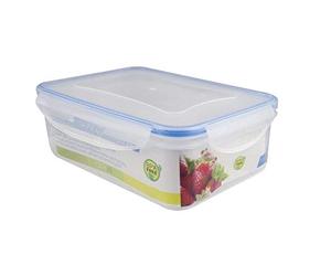 ORYX Recipiente Hermetico Plastico Rectangular 240 ml. 12.5x8.5x4.5 (Alt.) cm.