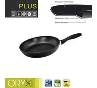 Oryx sartén aluminio antiadherente plus, forjada, apta inducción, li