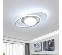 Osairous 39W Plafon LED Techo 6500K 4290LM Lampara Techo Redonda 38CM Lampara LED Techo Moderna para Salón, Dormitorio, Pasillo, Comedor