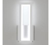Osairous Aplique de Pared Interior LED, Lámpara de Pared 16W 1800LM, 6500K | Luz de Pared Blanco Moderna en Acrílico, Iluminación de Pared para Dormitorio, Pasillo, Escalera, 32CM