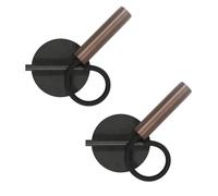 Osairous Lampara de Pared, 2 Piezas Lampara de Lectura de Rotación Flexible de 360°, Apliques Pared Interior in Aluminio para Dormitorio Sala de Estar, Luz Blanca Fría 6500K