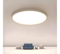 Osairous Lamparas de Techo, Ø30cm 24W Plafon LED Techo, Lampara Techo Dormitorio IP44, 4500K 2160 LM Luz Neutra para Cocina, Dormitorio, Pasillo, Baño, Salón