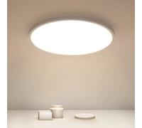 Osairous Lamparas de Techo, Ø40cm 36W Plafon LED Techo, Lampara Techo Dormitorio IP44, 4500k 3980 LM Luz Neutra para Cocina, Dormitorio, Pasillo, Baño, Salón