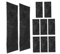 OSALADI 10 Hojas Filtro de Recambio para Aire Acondicionado con Activado de Fibra para Ventilación Cocina y Campana Extractora