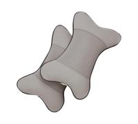 OSALADI 2 Piezas Almohadas de Cuello Ergonómicas para Coche Cojines de Soporte Suave y Transpirable Descanso Cervical para Conductor y Pasajero Alivio de Fatiga Viajes Largos