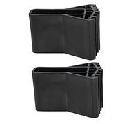 OSALADI 2 Piezas Pies Antideslizantes De Escalera Gorros Para Patas De Escalera Nivelador De Pata De Escalera Cubierta De Pies De Escalera Partes De La Escalera Caucho Pliegue Suite
