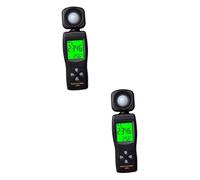 OSALADI 2piezas Medidor De Iluminancia Portátil De Alta Precisión Fotómetro Digital Sensor De Diodo De Rango De Medición Lux y FC para Agricultura y Uso Industrial