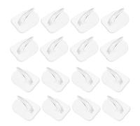 OSALADI 80 Ganchos Adhesivos Mini de Plástico Ps sin Taladro Agarre Firme para Organización Doméstica y Oficina Estilo Moderno y Elegante