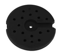 OSALADI Base de Goma para Lámpara de Pie, Contrapeso Redondeado Negro, Aporta Estabilidad y Durabilidad para Oficina y Decoración del Hogar