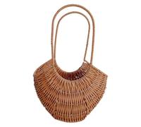 OSALADI Cesta de Flores Decorativa, Cesta de Almacenamiento Asa, Plástico, Textura Tejida, para Guardar Objetos Pequeños, Decoración de Escritorio, Guardar Objetos Sueltos Reutilizable