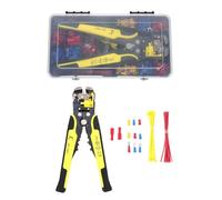 OSALADI Kit de Alicates para Crimpar Cables Mecanismo de Trinquete, 271 Piezas para Corte y Engarce, Herramienta Práctica para Uso Eléctrico y Tareas de Bricolaje