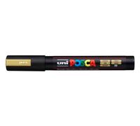 Osama MPC5MORO Posca Metal Bolígrafo con Oro Tinta, 2500 mm Máximo Ictus