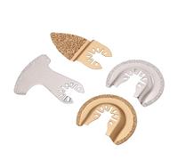 Oscillating Saw Blades Multi Tool Kit 4 Pcs Durable Carbide Blades for