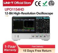 Osciloscopio UNI-T UPO1154HD UPO1082HD 2/4 canales 1,25GSa/s Osciloscopio de alta resolución 80/150MHz ancho de banda 12 bits ADC Sampe UPO1154HD