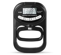 OSDUE Dinamómetro de Mano Digital, Dinamómetro de Mano Digital, Entrenador de Agarre del Dinamómetro de Mano, Entrenador de Fuerza de Agarre de 265 lb/120 kg para Entrenar Dedos y Muñecas (forma3)