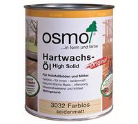 Osmo 3032D - Aceite de cera dura Polyx de 2,5 L, satinado transparente