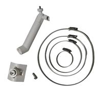 OSNIYAW Electricidad y cámara Kit de montaje con 1 accesorio de montaje de 4 pulgadas y 20 herramientas de instalación. Contenido del envío: soporte de pared para panel solar