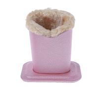 OSNIYAW Soporte de cristal antiarañazos de alta calidad para funda, forro de felpa, doble soporte para gafas, soporte protector para gafas, bolsa organizadora de joyas, Paparazzi, talla única, como se