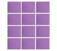 OSOLADY 12 Piezas Papel de Lija Papel Abrasivo 320 Grano Púrpura 230x280mm Resistente al Desgaste, Antiobstrucción, para Pulido de Muebles y Metal, Resistente al Agua