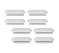 OSOLADY 8 Piezas Espaciador de Inodoro, Parachoques de Bidé para Asiento de Inodoro, Ldpe y Eva, Diseño Antideslizante, Fácil de Limpiar, 1