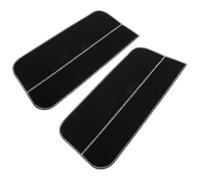 OSOLADY Bolsas Anti-Deslustre para Guardar Cubiertos 2 Piezas Negras Organizador y Protector de Plata Estuche Espacioso Portátil para Cocina Camping y Restaurantes