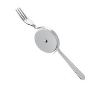 OSOLADY Rueda Cortadora de Pizza Herramienta Resistente y Tenedor de Acero Inoxidable Multifuncional con Pala para Pastel para Cortar Pizza y en Cocina