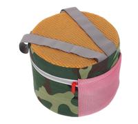 OSOLADY Taburete de Jardín Portátil Epp con Asa de Transporte Camuflaje | Asiento Ergonómico de 24,50x24,50x18,00cm, para Viveros y Cobertizos, Almacenamiento Práctico Color Aleatorio