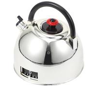 OSOLADY Temporizador de Cocina Plata para sin Baterías Cuenta Regresiva Pequeño Forma de Tetera de Plástico Adecuado para Cocinar y Estudiar Cocinar y Estudiar