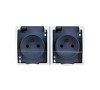Ospel GNH-2HZ/00/d - Toma de corriente (Blanco, IP44, 16 A, 1 pieza(s))
