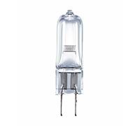 Osram 64655 HLX 250 W 24 V, 3550 K, lámpara halógena de bajo voltaje sin reflector, fibra de vidrio médica (HLX)