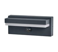 OSRAM Aplique de pared LED Endura Style con sensor robusto, 12,5 W, blanco cálido 3000 K, 1000 lm, sensor PIR, IP54