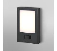 OSRAM aplique LED para exterior con sensor ENDURA STYLE ENTRANCE grafito